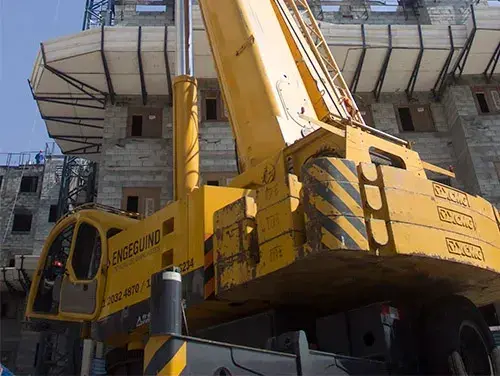 Aluguel de Guindaste de 120 Toneladas