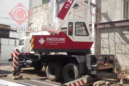 Aluguel de Guindaste de 20 Toneladas