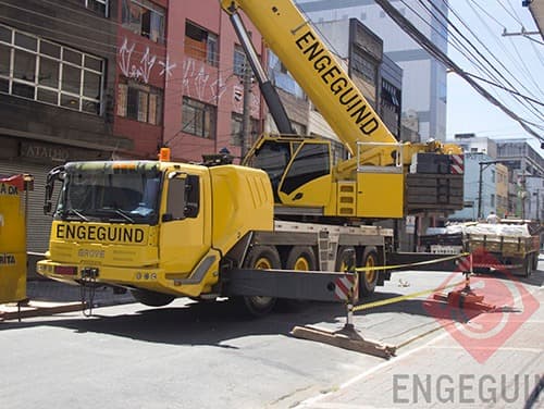 Locação de Guindaste de 100 Toneladas em Carapicuíba - Aluguel