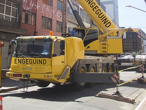 Locação de Guindaste de 100 Toneladas em São Paulo - Aluguel