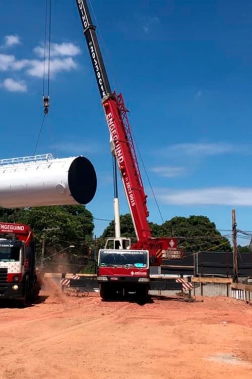 Locação de guindaste no Alto Tietê