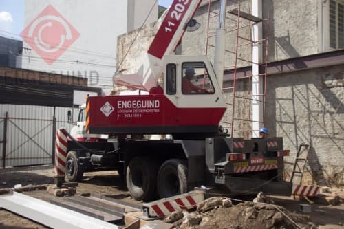 Locação de guindaste em Arujá - Aluguel