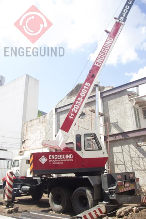 Locação de guindaste em Bertioga - Aluguel