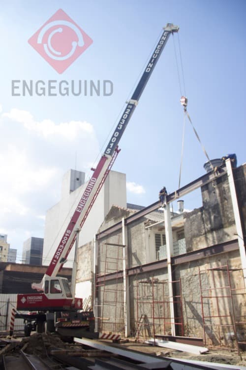 Locação de guindaste em Bragança Paulista - Aluguel