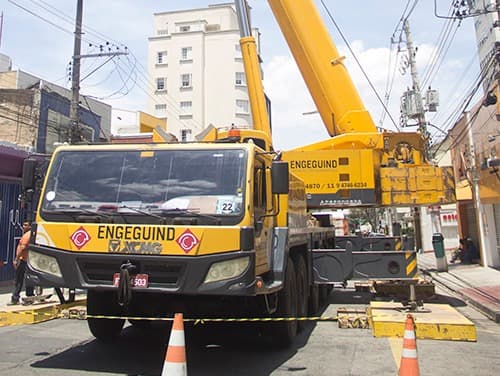Locação de guindaste em Guararema - Aluguel