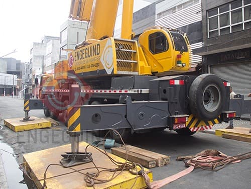 Locaço de guindaste em Santos – Aluguel