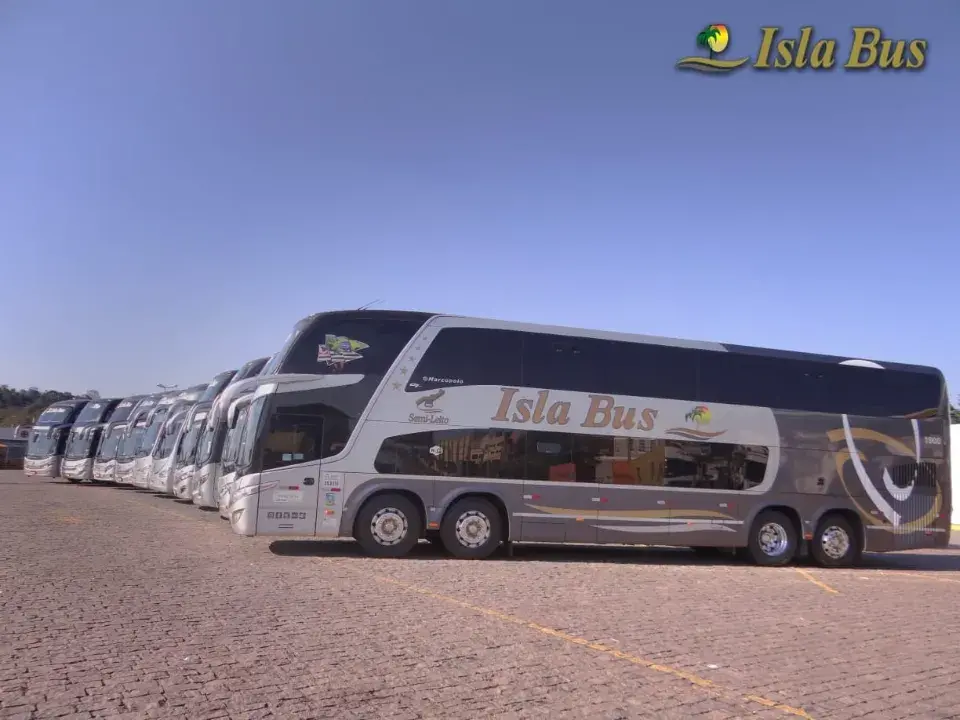 Fretamento de ônibus em SP