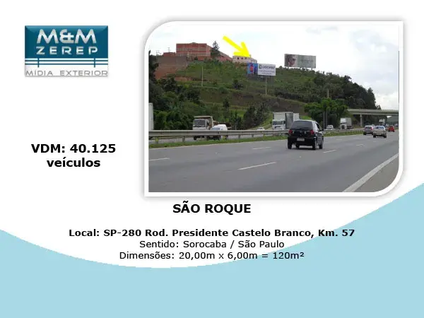 Painel Outdoor na Castelo Branco