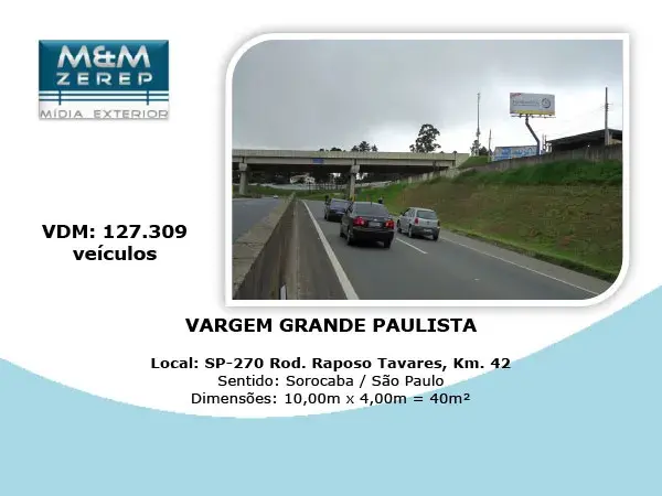 Painel na Raposo Tavares Outdoor na Raposo Tavares Imagem