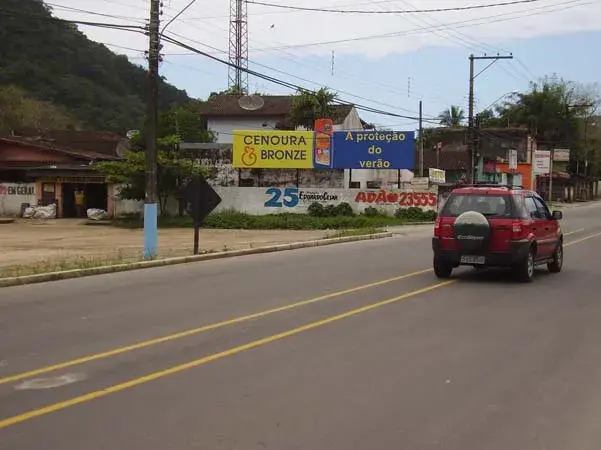 Painel Rodoviário e Front Light Rodovia Oswaldo Cruz SP-125 Imagem