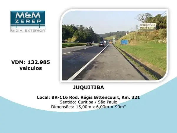 Painel Rodoviario (Front Light) BR-116 Rodovia Régis Bittencourt