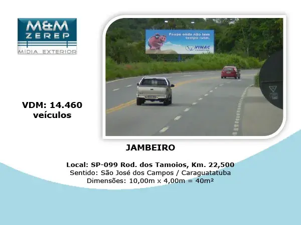 Painel Rodoviario (Front Light) P-099 Rodovia dos Tamoios