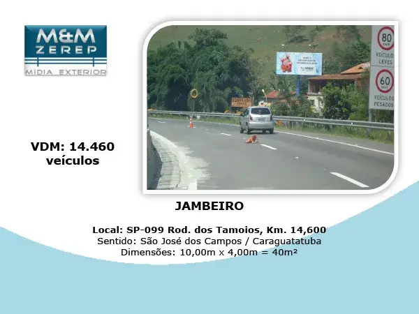 Painéis Rodoviários Rod. dos Tamoios Imagem