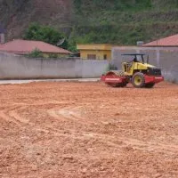 nivelamento e pavimentação