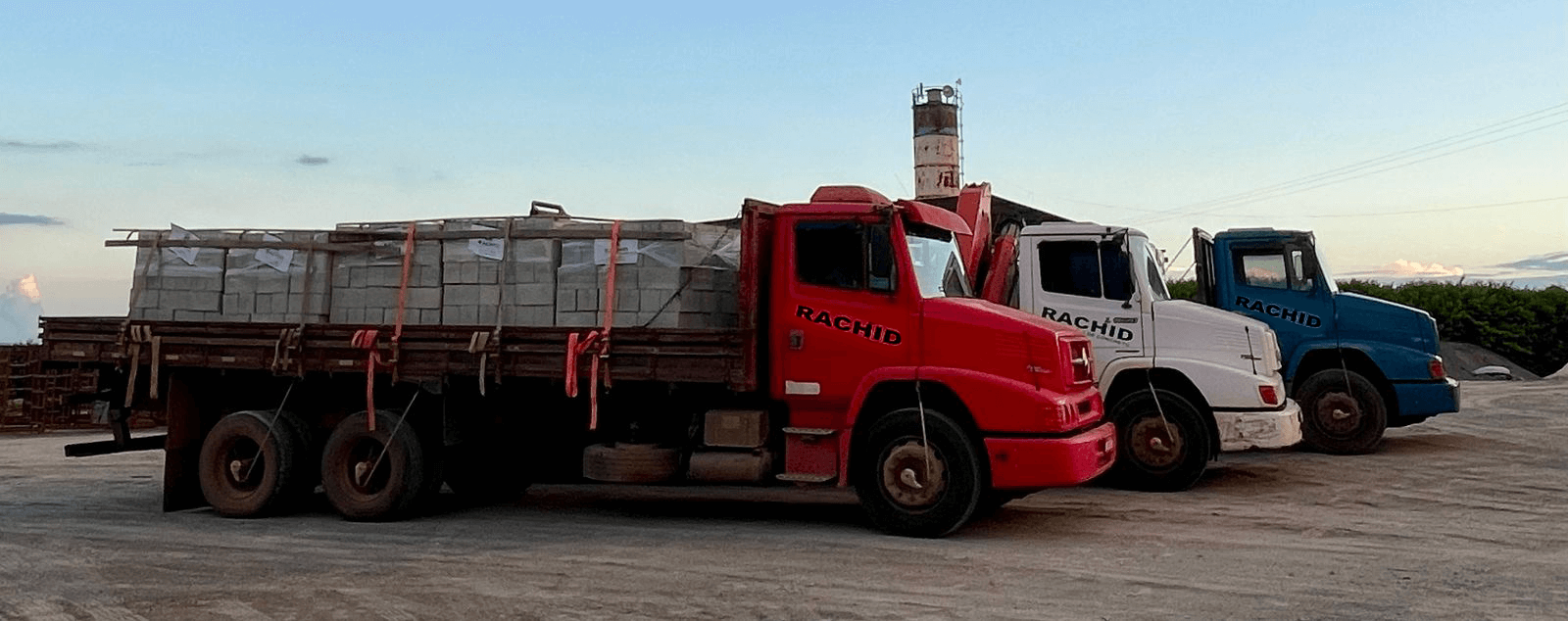 Caminhão da frota Rachid