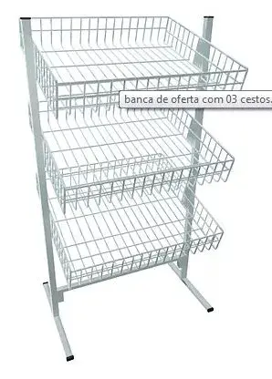 CESTO ARAMADO GIRATÓRIO