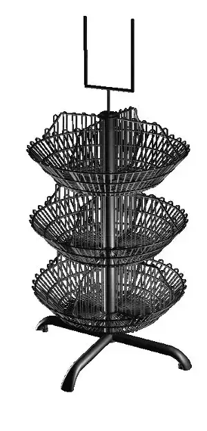 CESTO ARAMADO GIRATÓRIO