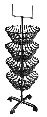 CESTO ARAMADO GIRATÓRIO