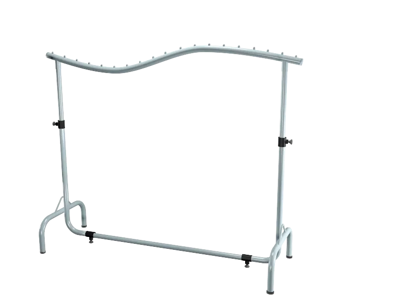 Arara Expositora com Barra Ondulada Ajustável