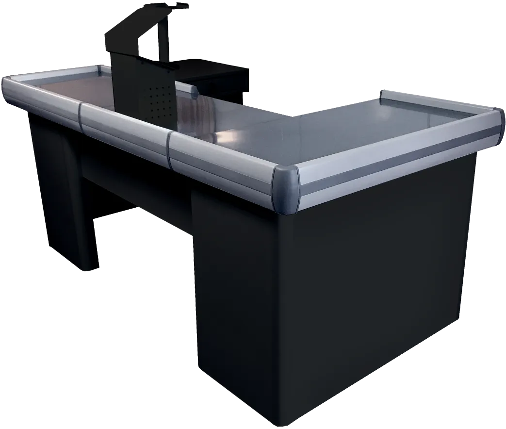 Checkout com Acúmulo de Compras Preto Compacto Comercial