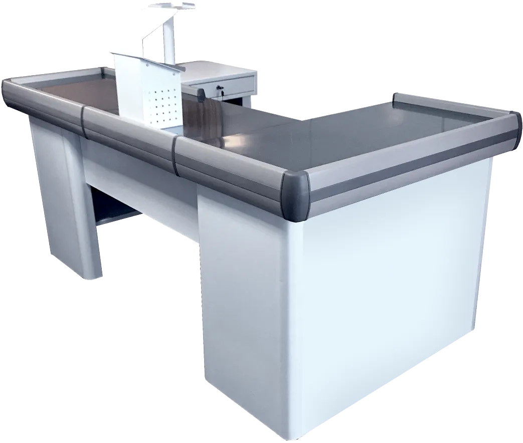 Checkout com Acúmulo de Compras Branco Compacto Comercial