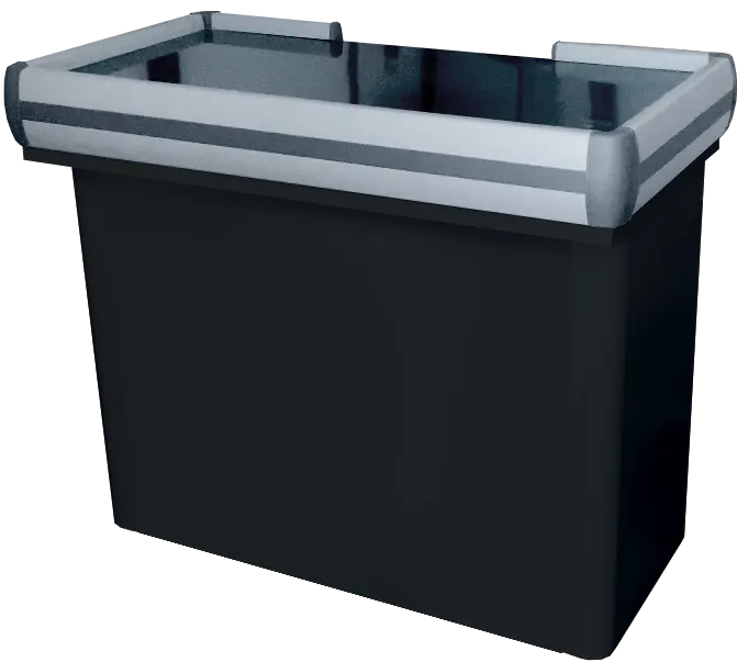 Checkout Sem Acúmulo de Compras Preto Compacto Comercial