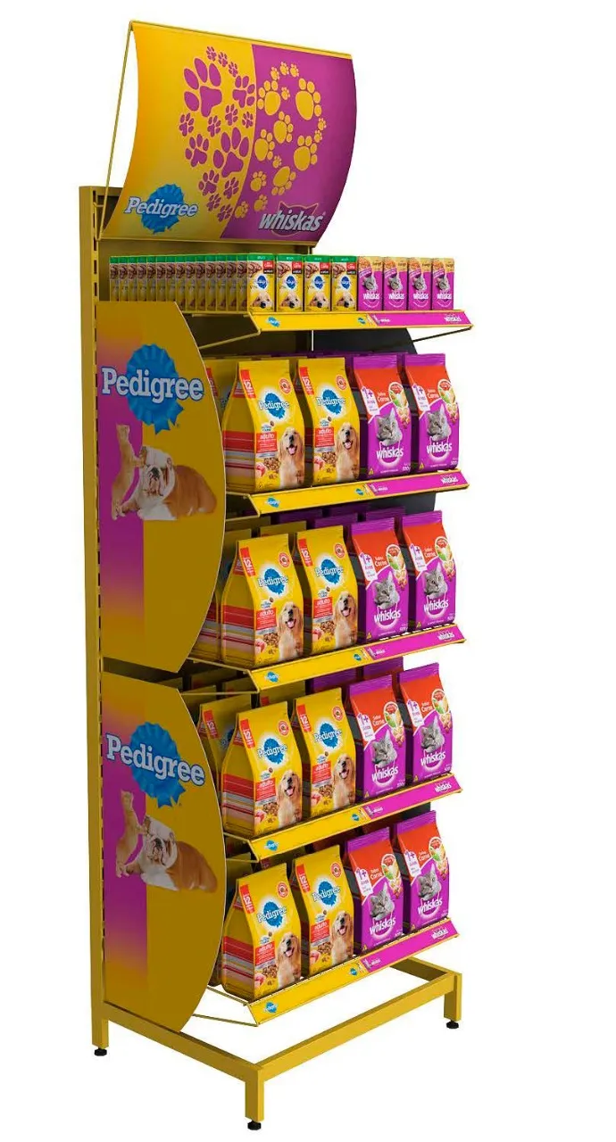 Display Expositor de Chão para Pet Shop
