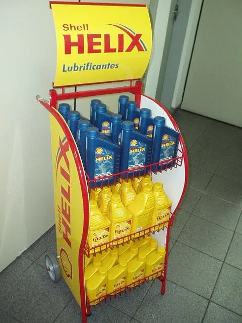 Display Expositor de Chão para Lubrificantes
