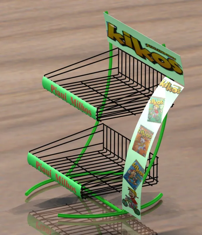 Display Expositor de Balcão para Snacks