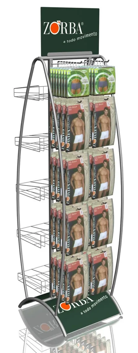 Display Expositor Vertical com Ganchos para Acessórios