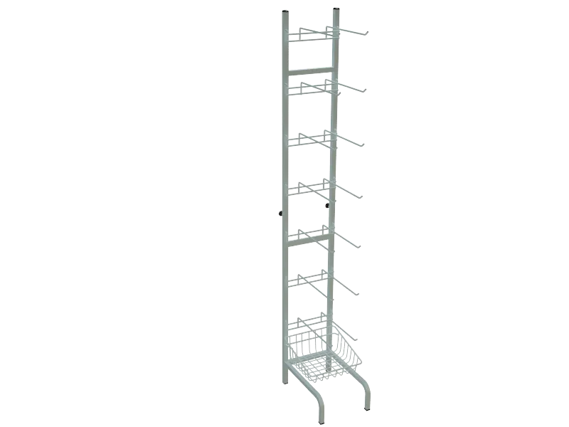 Gancheira Torre Vertical com Cesto