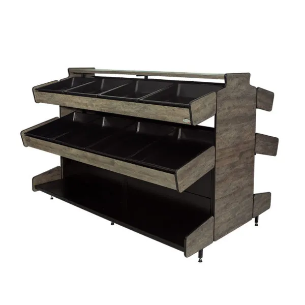 Expositor Hortifruti Duplo com Bandejas