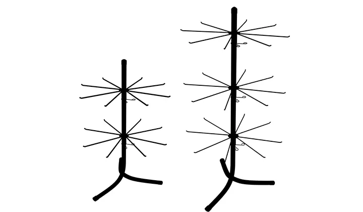 Meieiro de Chão com Ganchos Múltiplos