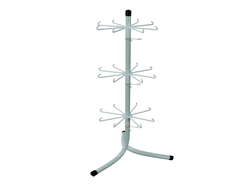 Meieiro Compacto Giratório com Ganchos