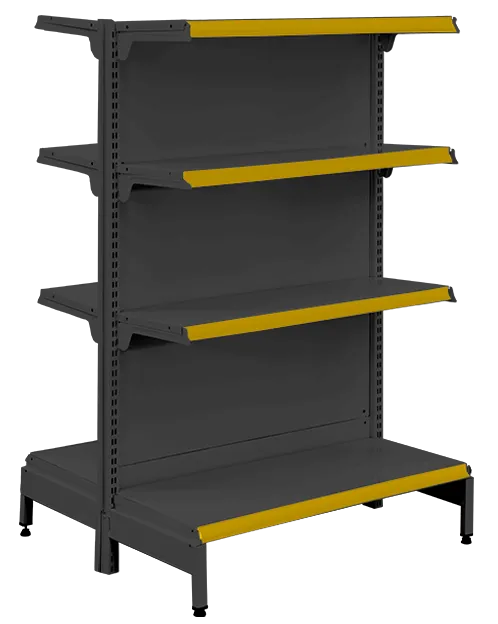 Gôndola de Parede com Prateleiras Ajustáveis