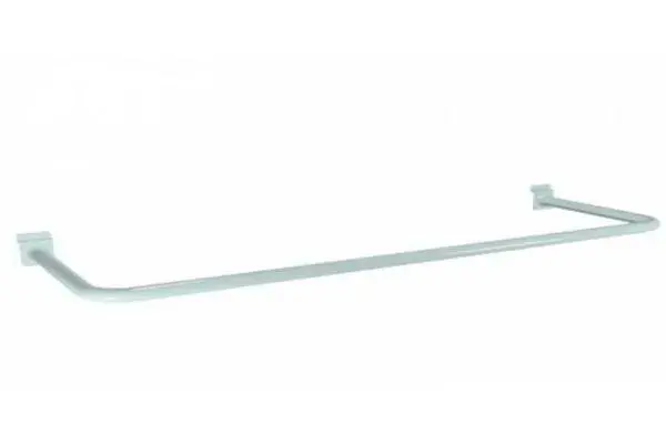 Barra Suporte Reta Verde Claro para Painel Canaletado