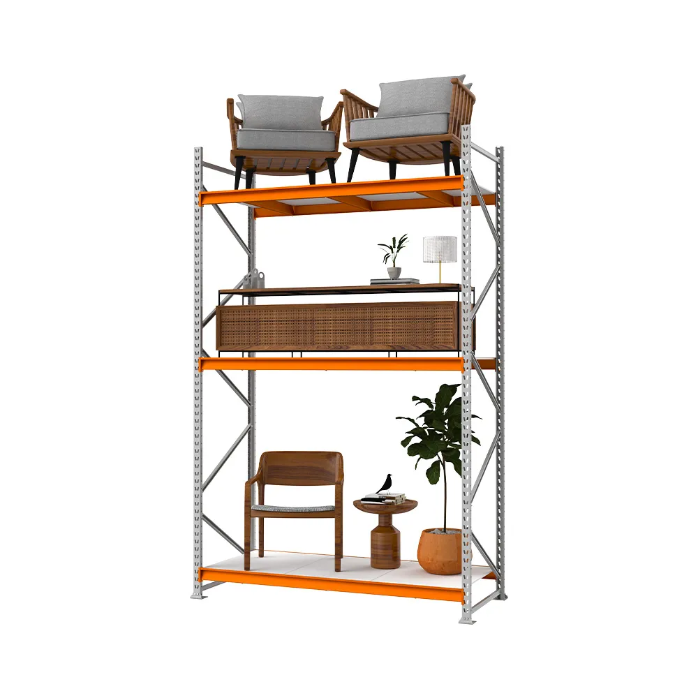 Gôndola Porta Palete Multiuso 4 Níveis para Móveis e Decoração