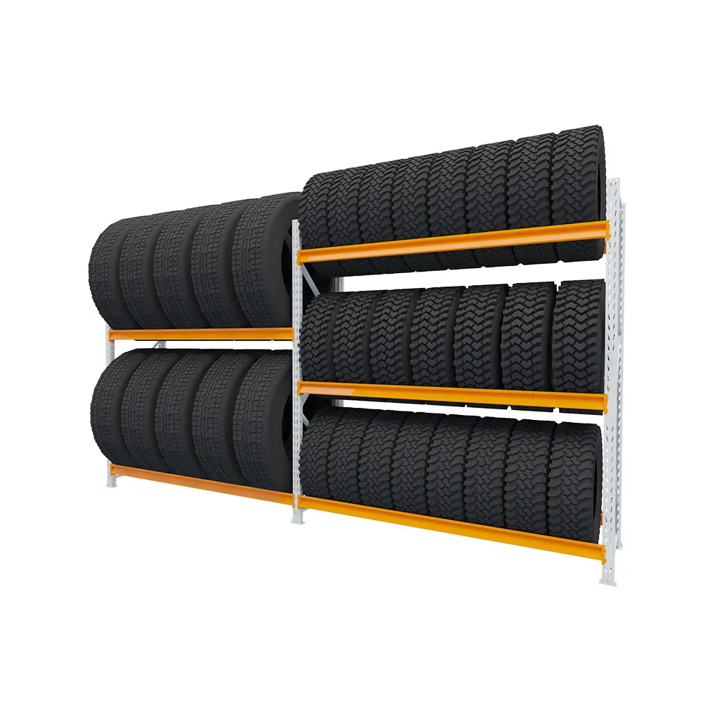 Gôndola Porta Palete para Pneus 3 Níveis Reforçada