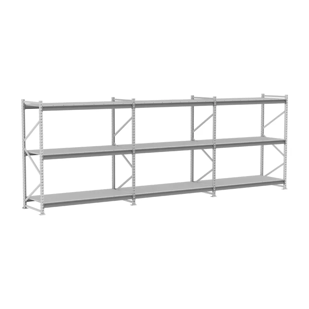 Porta Pallet Combo Metálico com Prateleiras Contínuas