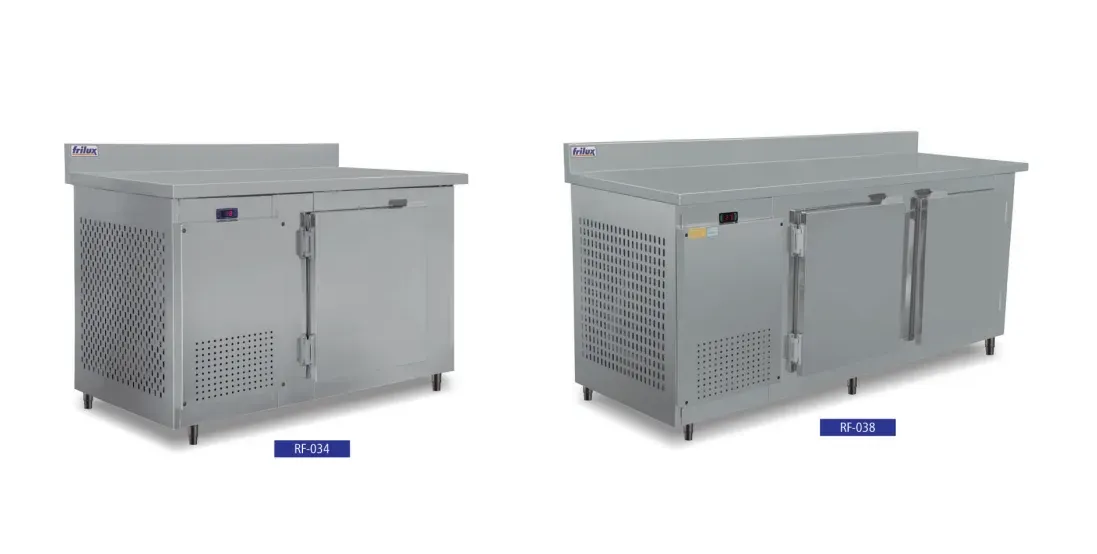 Balcão Refrigerado Inox com Portas Comercial