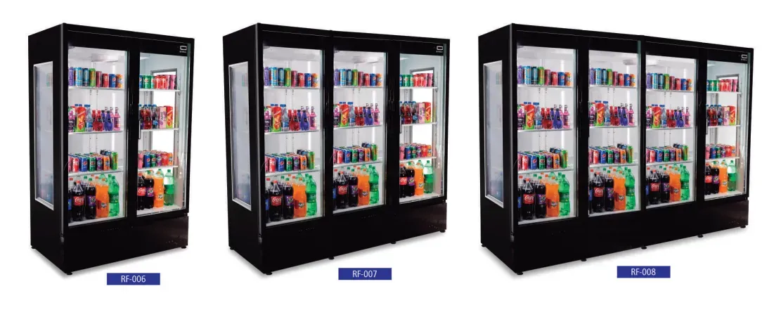 Refrigerador Expositor Vertical Porta de Vidro Dupla e Tripla Comercial