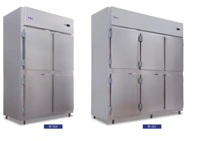 Câmara Refrigerada Inox com 4 e 6 Portas Comercial