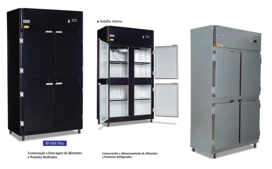 Câmara Refrigerada Comercial 4 Portas Alta Capacidade