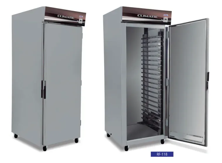 Armário Refrigerado Inox para Pães com Bandejas Comercial
