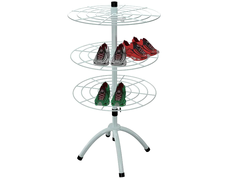 Expositor Giratório Aramado para Calçados