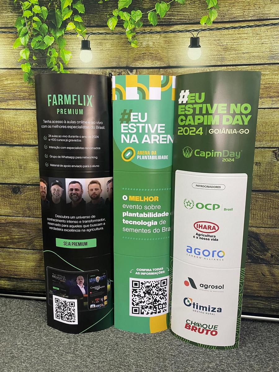 Aplicação Totem Elíptico Farmflix Yaslip