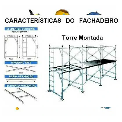 Locação de Andaimes Fachadeiro