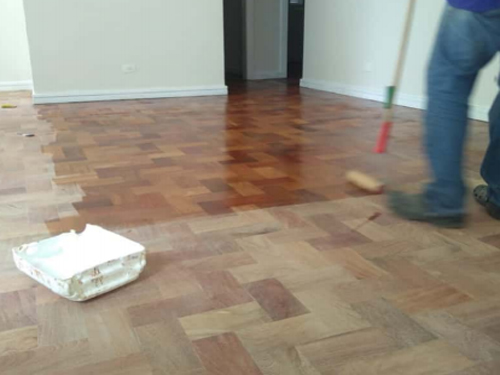 Aplicação de Bona Preço M2 Imagem