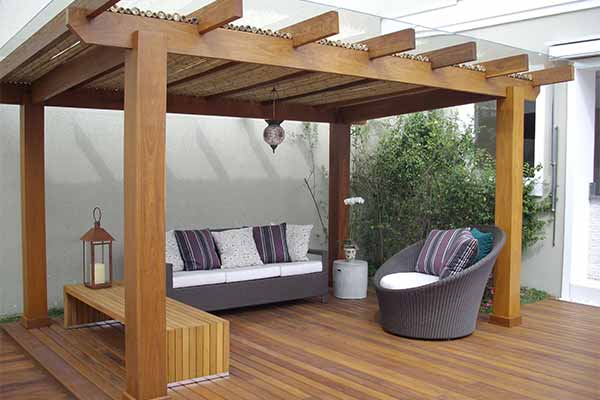 Pergolado de Madeira em Granja Viana Imagem