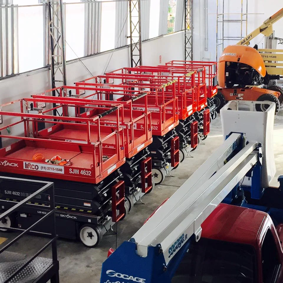 Aluguel de plataforma elevatória em Boituva